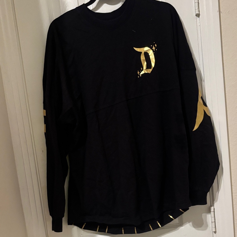 Disneyland Black and Gold Castle Spirit Jersey